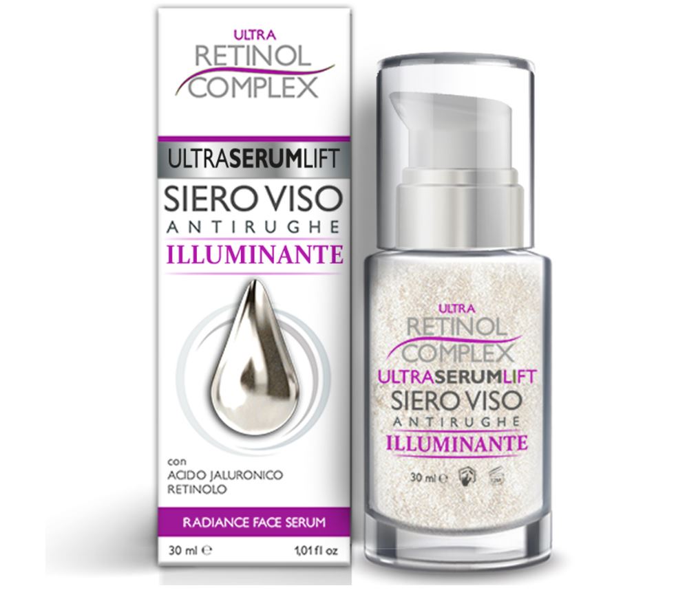 Ultra Retinol Complex – Siero Viso Antirughe Illuminante 30 ml